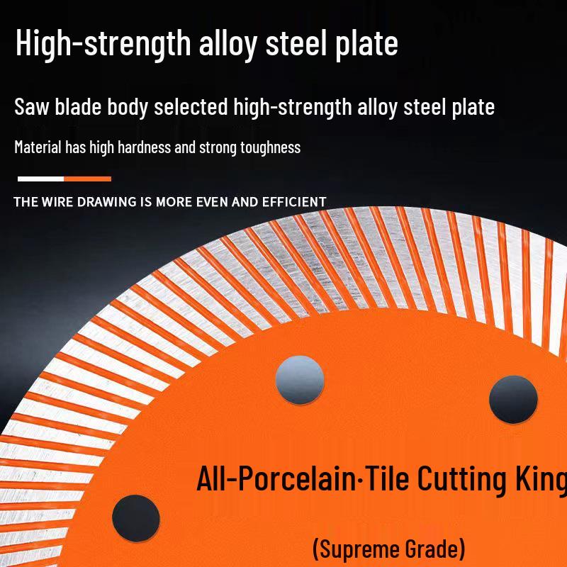 Ultra-Thin All-Porcelain Tile Cutting Disc - No-Chip Ceramic & Marble Saw Blade for Angle Grinders