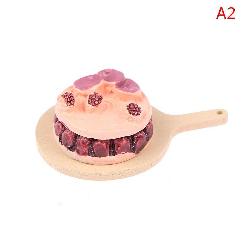 1-3PCS 1:12 Dollhouse Miniature Silver Rectangular Food Tray Mini Cake Fruits Plate Modle Furniture Doll House Decor Accessories