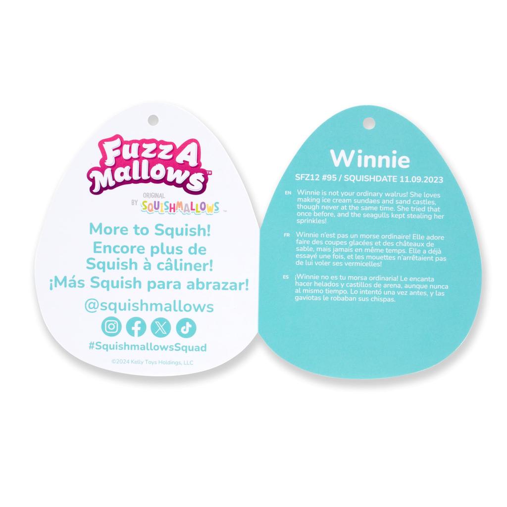 Animal de pluș Squishmallows de 12 inch (Winnie)