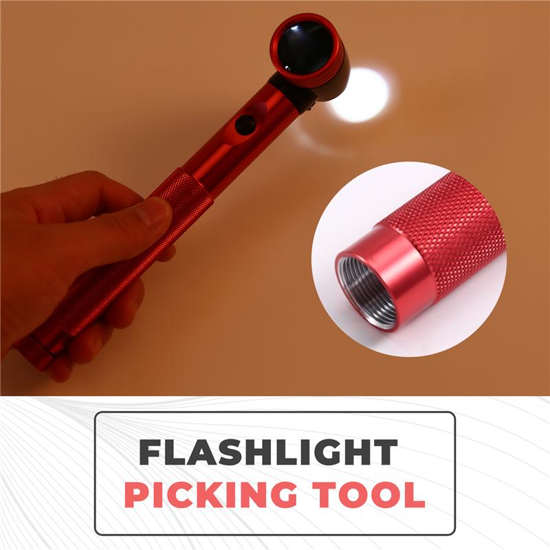 Endoscópio Com Luz de Fibra Óptica Ferramentas de Reparo Automotivo Lupa de Fechadura de Chave de Carro Pick Locksmith Ferramentas Automotivas