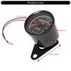 Customizable Motorcycle Speedometer Odometer High Accuracy Sensor Shockproof Design Weather Resistant Metal Material