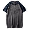 Foreign Trade Tail Order Cut Label Retro Short Sleeve Export T-shirt