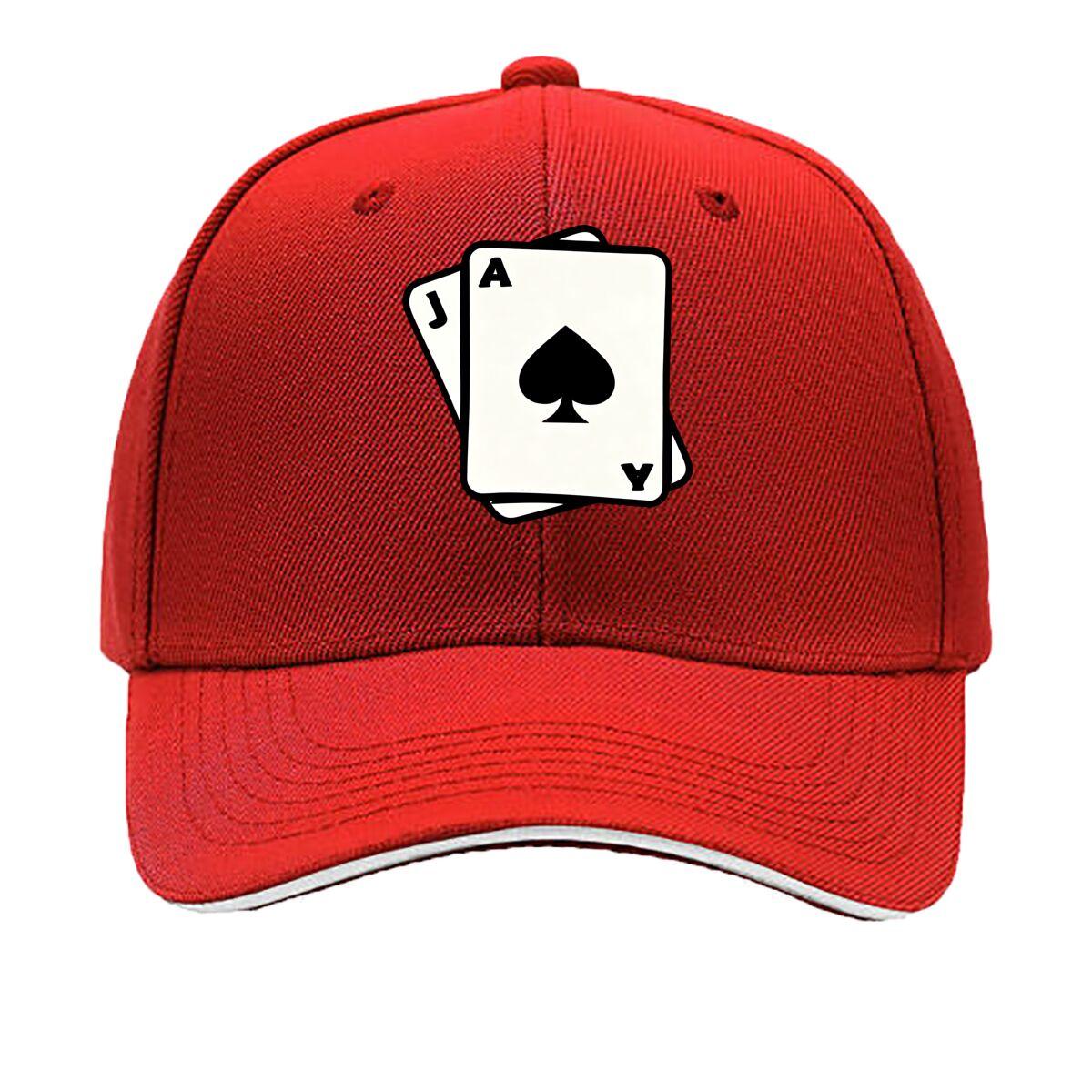 Unisexs Baseball Cap with Poker Ace of Spades Adjustable Snapback Closure Machine Washable Textile Sandwich Baseball Cap One Size