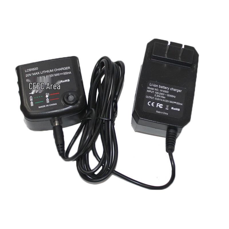 מטען תואם Black & Decker לסוללות כלי עבודה ליתיום 12-18V (דגם LCS1620)