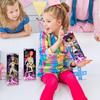 Modische Plastikpuppenfiguren-Sammlung mit einzigartigen stilvollen Outfits und farbenfrohen Frisuren Perfektes Geschenk für Kinder zum und Kreativsein