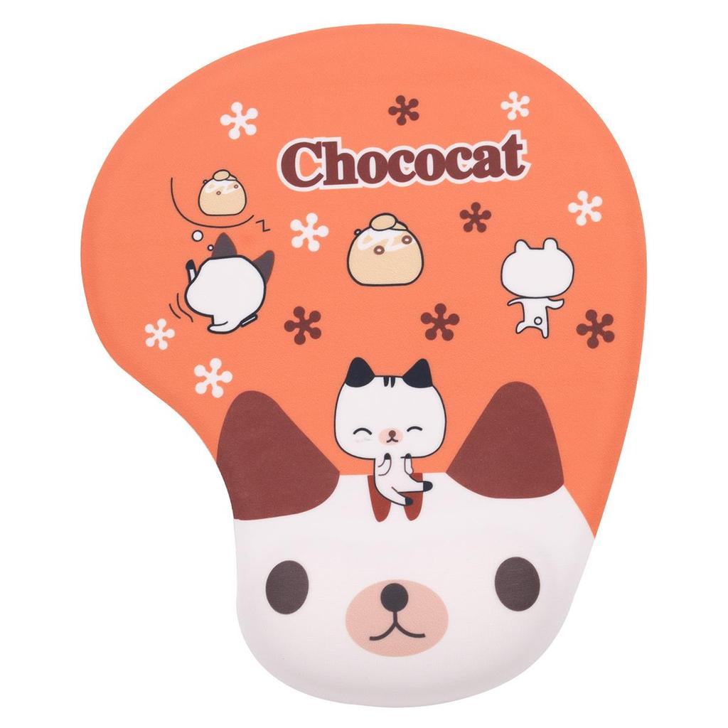 Creative Cartoon Silicone Wrist Rest Mouse Pad & Keyboard Hand Rest - Cute Desk Mat