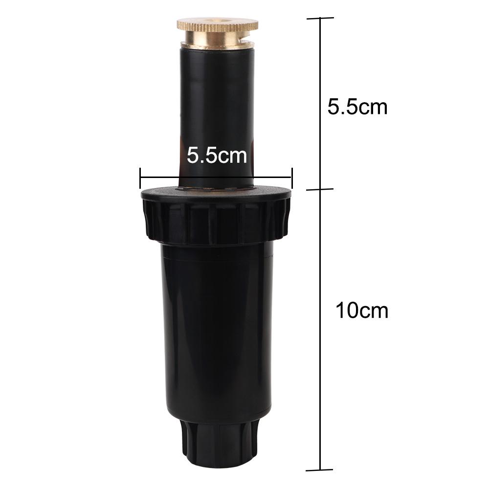 Automatic 1/2" Female Thread 90/180/360 Degree Pop Up Sprinklers Garden Spray Nozzle Lawn Watering Sprinkler Head