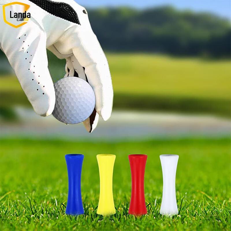 Landa 68mm Plastik Golf Tees - Gemischte Farben (100er-Packung)