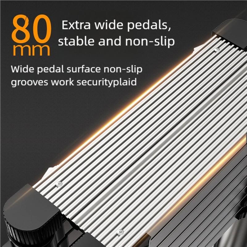 Stainless Steel Telescopic Ladder Portable Folding Ladder Bamboo Ladder Multi Home Use Herringbone Ladder Lifting Step Ladder