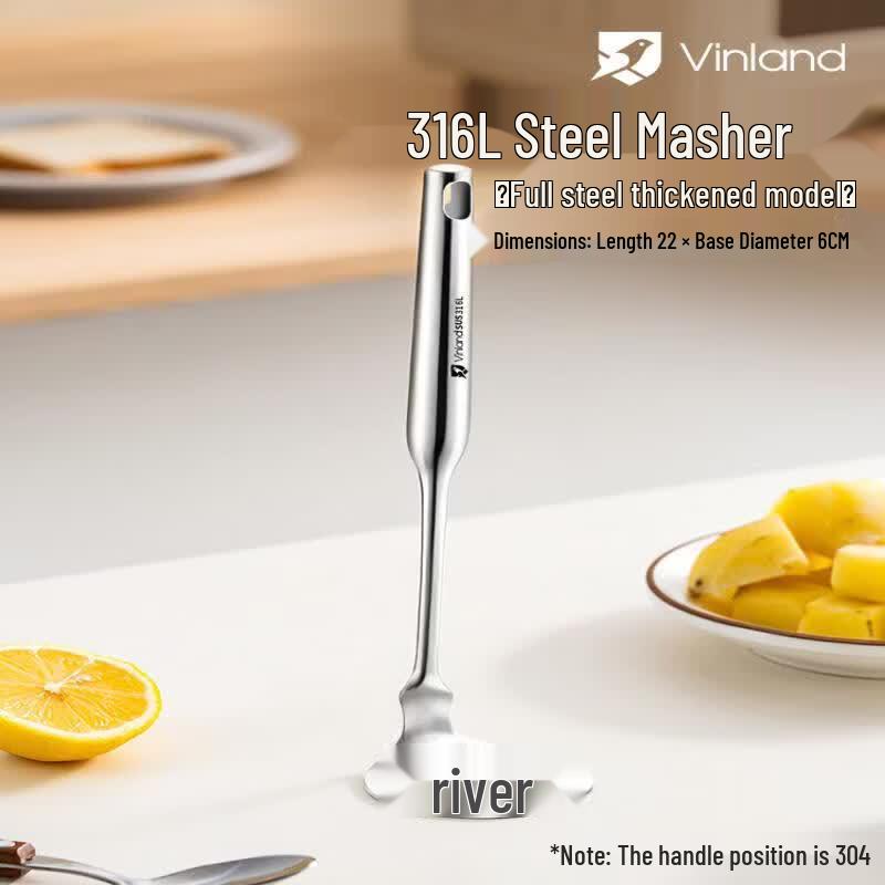 Youluo Stainless Steel Potato Masher
