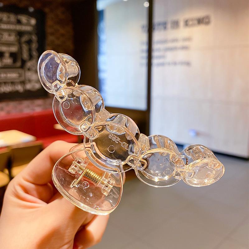 Nuove pinze per capelli a chela eleganti da donna Bianco Caffè Plastica Grande Pinza per capelli Copricapo Coreano Ragazze Pinze per capelli a chela di granchio Accessori per capelli alla moda