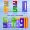 Large Number Wooden Building Block Kids Educational Early Babys Enlightenment