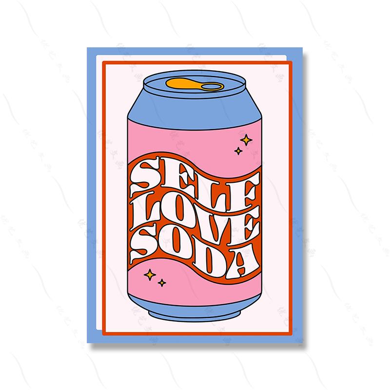 

Искусство с напитками, вдохновляющее, фанки, ретро-постер, мультфильм, эспрессо, кофе, любитель, цветная кухня, настенная живопись, холст, комната, домашний декор 21x30cm No Framed