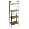Dark Alder Shelf For The Living Room Rustic Begryf 56X34X137