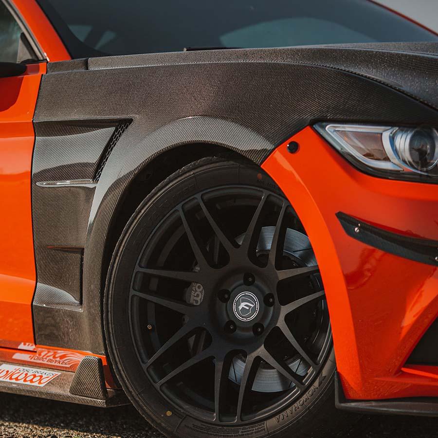 2015-2017 Ford Mustang AC Style Front Fenders Replacement