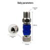 Air Pump Airbrush Hose Quick Self-Locking Pneumatic Snap-on Connector