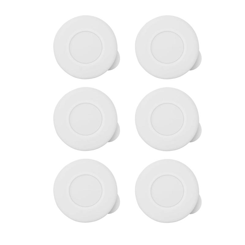 Pack of 6 Food Grade Silicone Caps Milk Bottle Silicone Plugs for Glass Milk Bottles with Easy Cleaning and Durability 1