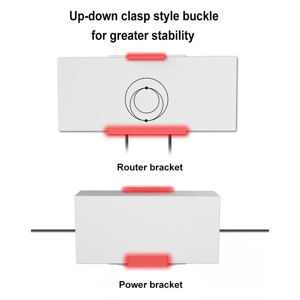 Wall Mount Storage Holder Metal Kit for StarLink Gen3 V3 Wall Roof Installation Metal Kit Router Mounting Kit for StarLink Gen3