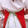New Christmas Decorations Adult Christmas Costumes Cartoon Elderly Snowman Apron Service Student High-end Apron