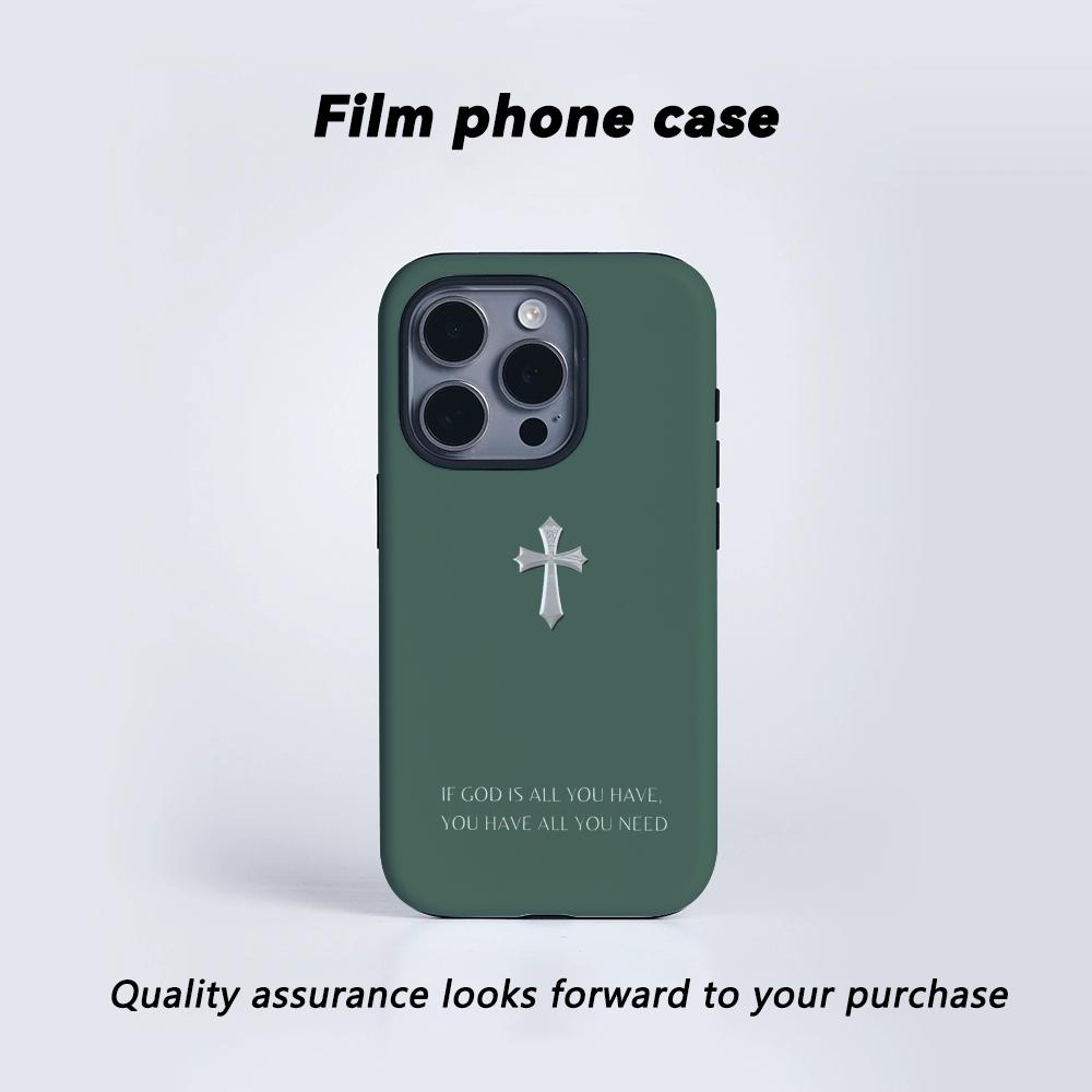 Jesus one Phone Case Film shell For iPhone 17 16e 16 15 14 13 12 11 Pro Max Plus XS