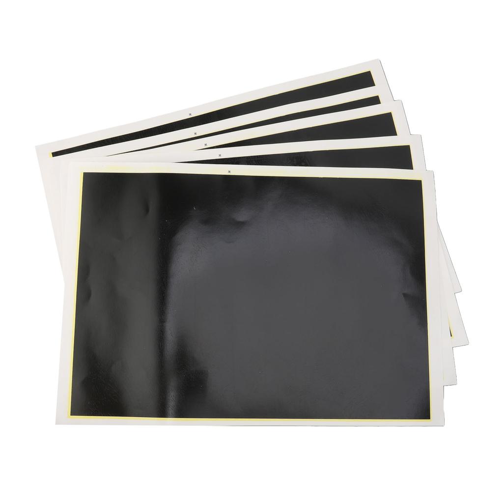5pcs Laser Engraving Marking Color Paper Black Marking Paper 39x27cm Laser Engraving Paper Engrave On Metal Ceramics