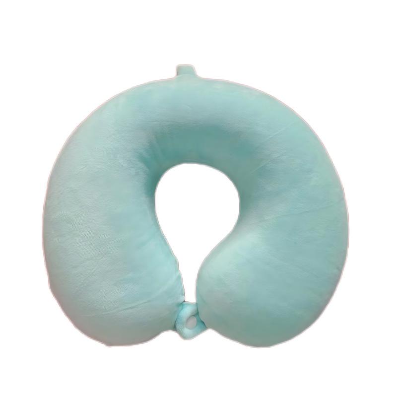 Four-sided Elastic U-shaped Pillow Memory Foam Travel Aircraft Neck Protection Pillow Elastic Super Soft U-shaped Pillow
