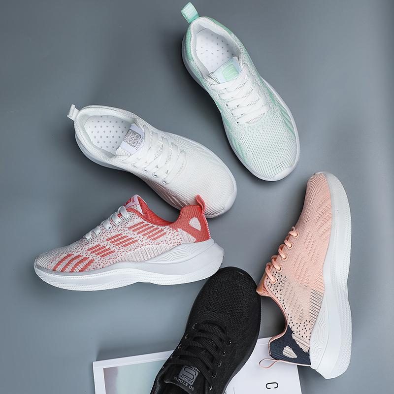 Women's Sports Shoes Breathable Casual Running Shoes Lightweight Mesh Training Walking Shoes 2025 Women's Fashion New Product