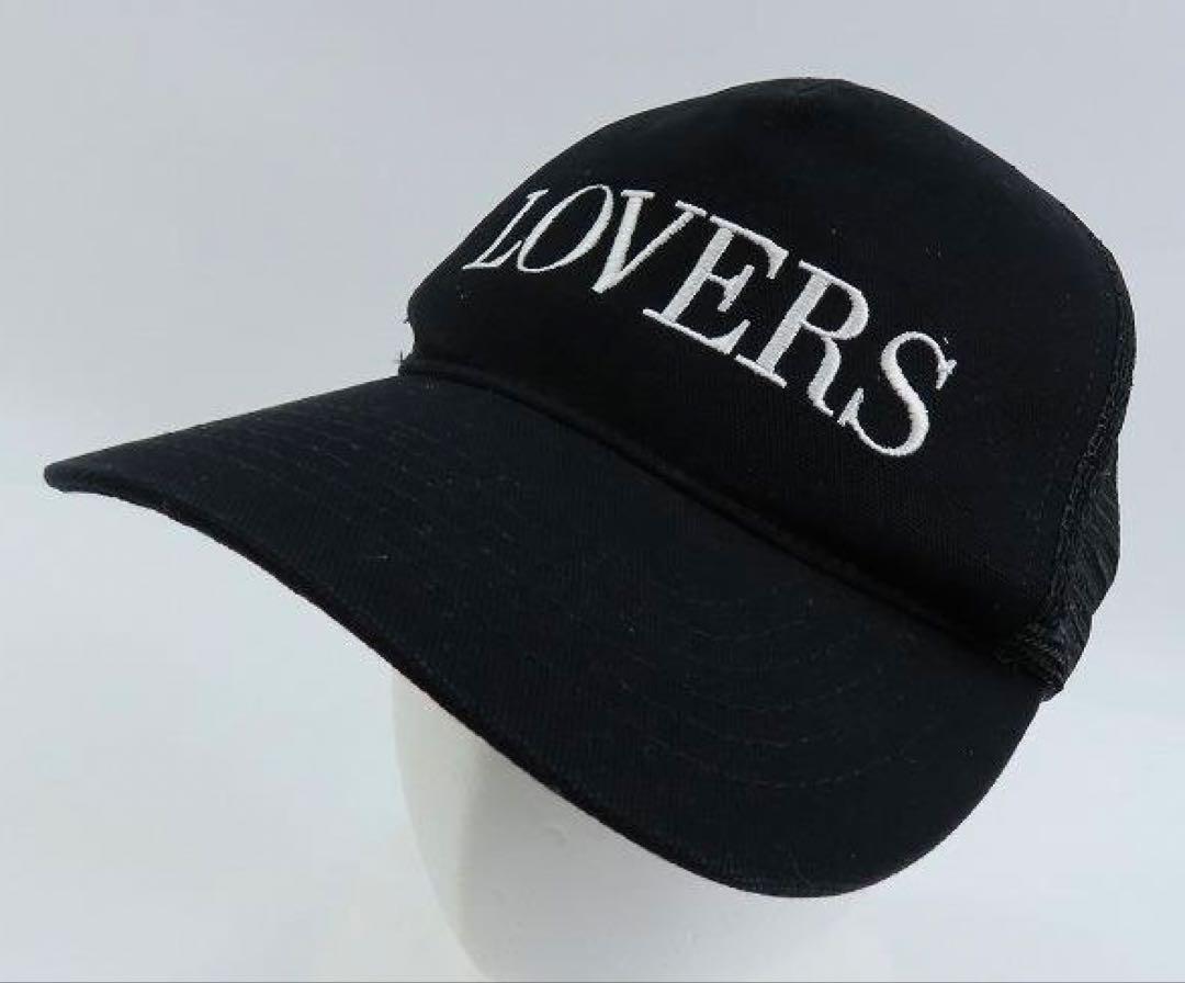 

[USED] AMIRI LOVERS Embroidered Mesh Cap, Made in the USA
