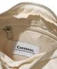 Covernat Woman Clover Heart Nylon Hobo Bag Ivory