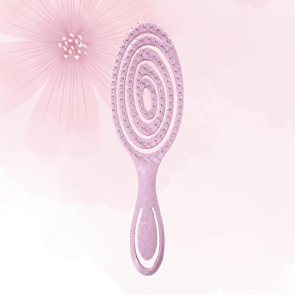 

Spiral Hair Brush with Soft Nylon Bristles - Vent Brush for Wavy & Straight Hair, Wet and Dry Use,Hair Brush for Hair