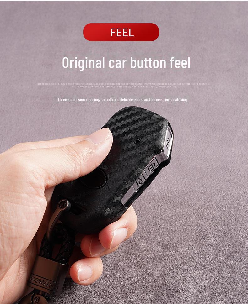 Kia Compatible Carbon Fiber Remote Shell for Telluride, Stinger, Forte & K5