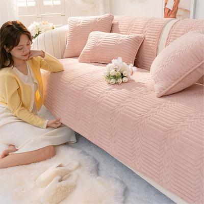 Sofa Towel Universal Non-Slip Corner Sofa Cushion Armrest Velvet Sofa Cover Mat Home Decoration Cover