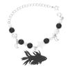 Star Heart Swirl Charms Beaded Chain Bracelet Y2K Sweet Cool Wrist Jewelry for Women Daily Street Decor