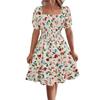 2025 Spring-Summer European & American Dress: Literary French Print, Fresh Fashion Women's Clothing
