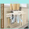 Kitchen Wall Mount Storage Rack With Multifunctional Storage For Home Use