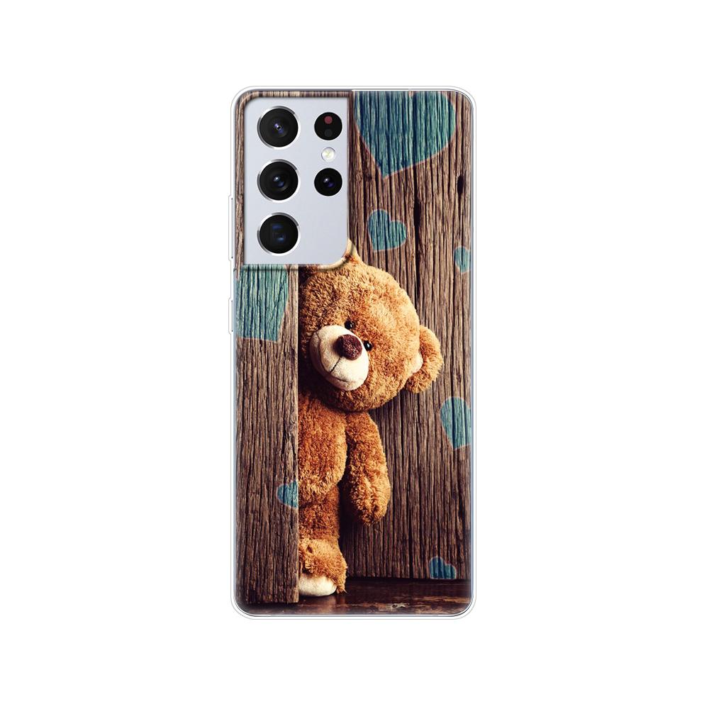 For Samsung Galaxy S21 | S21+  Ultra FE 5G Case For Samsung S21 plus Phone Cover Galaxy S21 fe Silicon TPU Bumper Back Funda