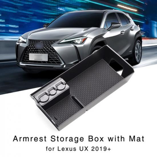 For Lexus UX UX200 UX250h Armrest Storage Box Central Console Tray
