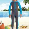 Kids Wetsuit Long Sleeve Neoprene Keep Warm Sun Protection Swimsuit for Boys Girls Surfing Swimming Size 12