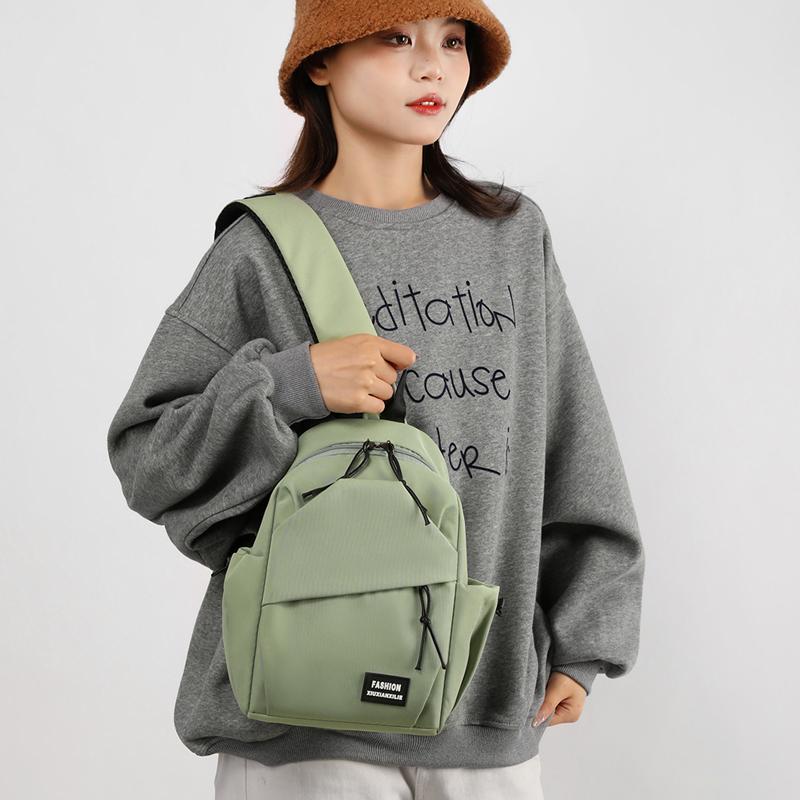 Chest Bag for Women  Waterproof Lightweight   Boys Crossbody Bag Outdoor Sports Style Shoulder Bag Cycling Backpack