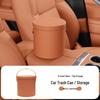 Multifunctional Handheld Car Trash Can with Lid