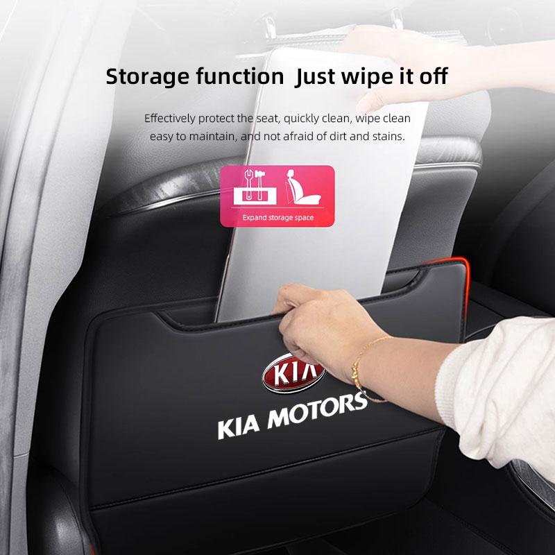 Car Seat Back Protector Anti-Kick Wear Resistant Dirty Accessorie For Kia KN GT-Line Sportage Ceed Rio Picanto Sorento Soul
