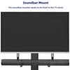Adjustable TV Soundbar Bracket Made Of Steel for VESA 800x400mm TVs Easy Installation Mounting Bracket Heavy Duty