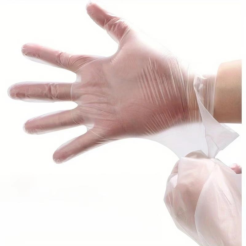 100/200/300 Pairs of Disposable Transparent Gloves, Odorless and Non Irritating, Suitable for Most People, Used for Food Contact