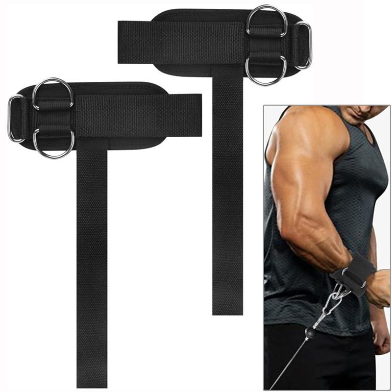 2-in-1 Λουριά Καρπού Για Άρση Βαρών Λουριά Άρσης Βαρών Με D-Ring Λουριά Deadlift Για Μηχανήματα Καλωδίων Γυμναστήριο Λουριά