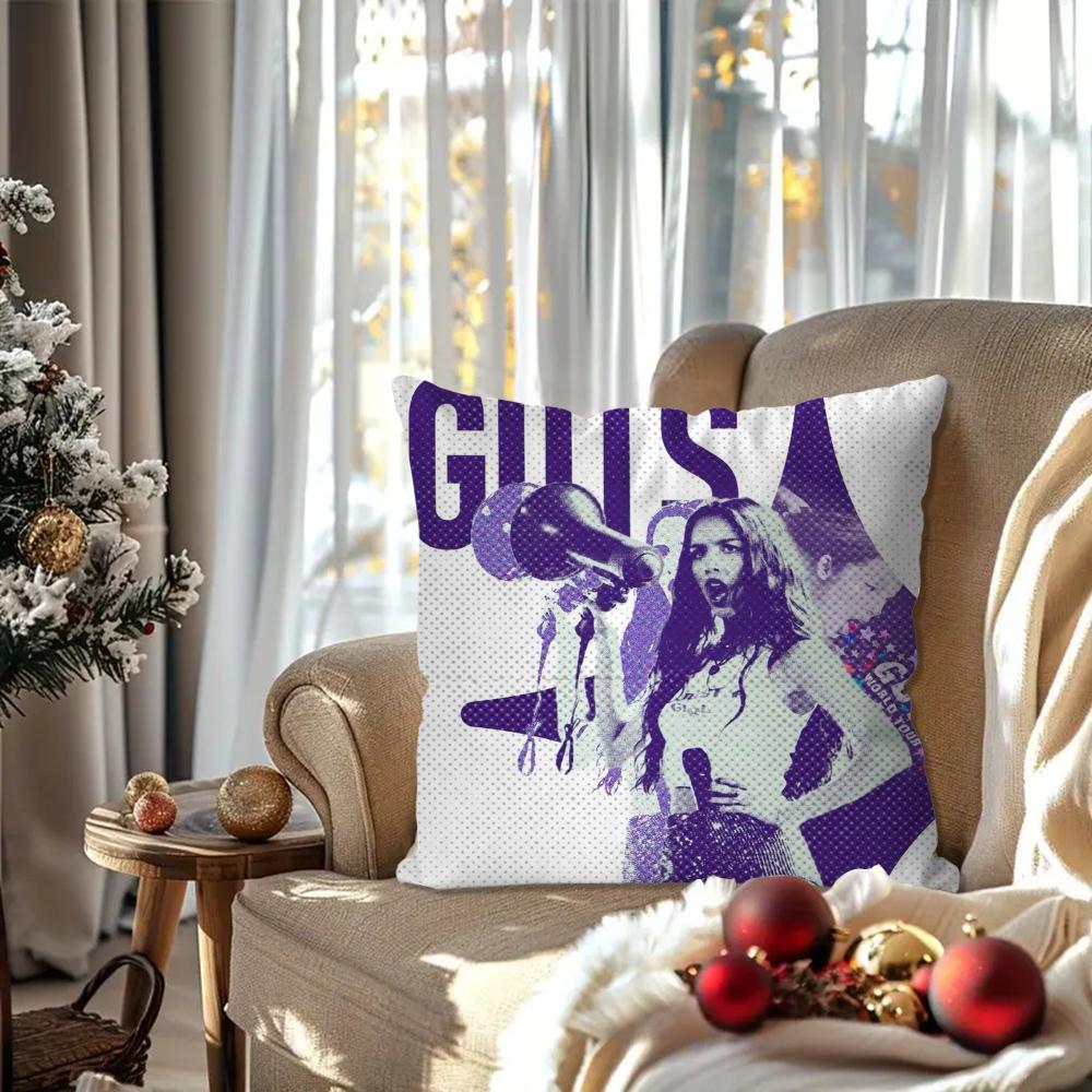 O-Olivia Singer R-Rodrigo Pillow Case Square Pillow Bedroom Sofa Leisure Comfort Cushion Car Living Room Home Decoration 40X40