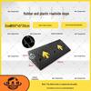 Household Rubber Threshold Ramp for Curbs and Slopes: Car and Road Edge Climbing Pad