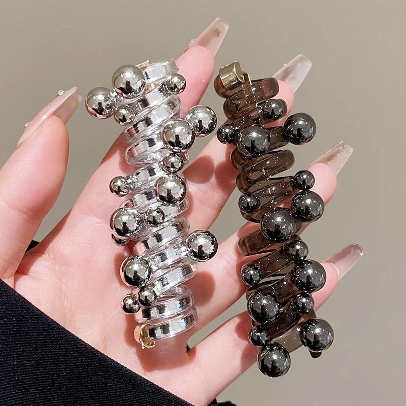 Pearl Hair Tie: High Ponytail & Bubble Braid Accessory