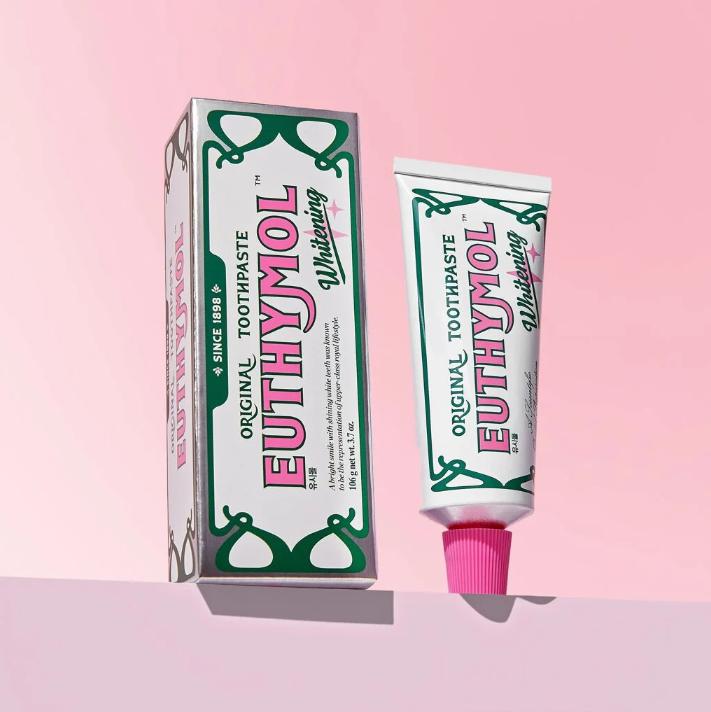 EUTHYMOL - Оригинальная отбеливающая зубная паста 106 г Toothpaste 106g Whitening
