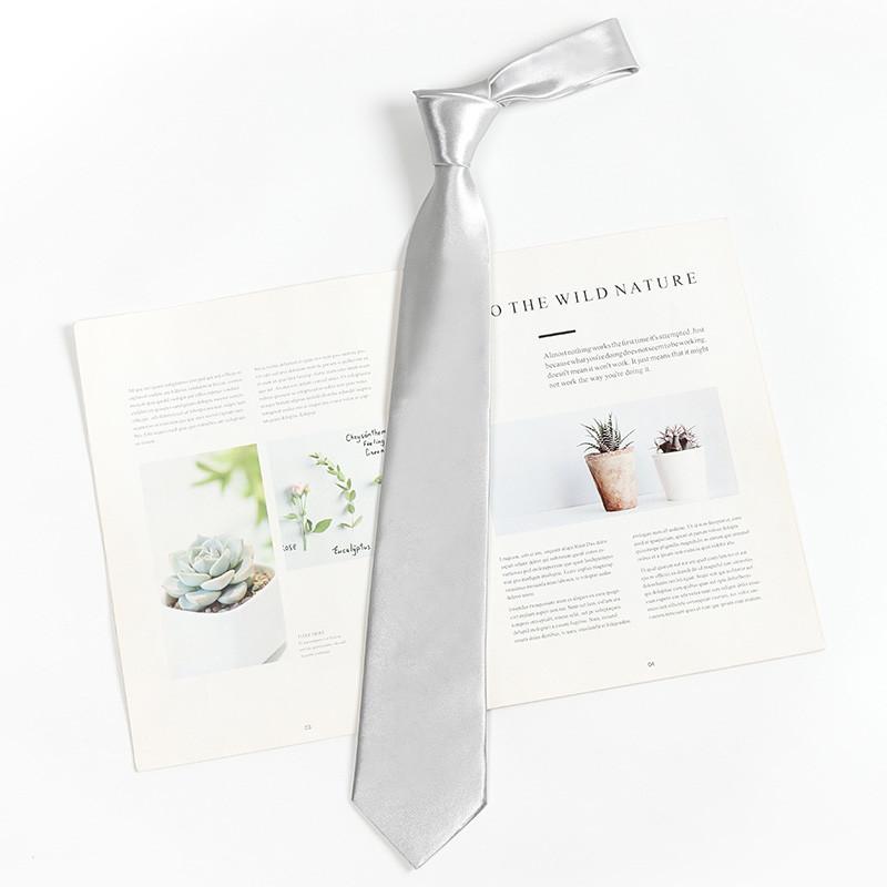 Childrens Lattice Pattern Necktie With Striped Polyester For Casual School Wear