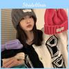 Loose Fit Stylish Winter Beanie Soft Cotton Yarn For Large Heads Warm Cozy And